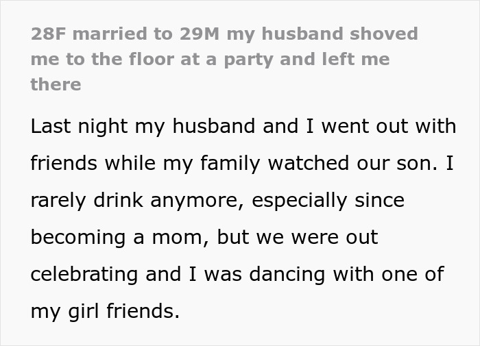 Jealous Guy Shoves Wife For Dancing With Gay Friend, She’s Shocked As He Ditches Her And Goes Home Jealous Guy Shoves Wife For Dancing With Gay Friend, She’s Shocked As He Ditches Her And Goes Home