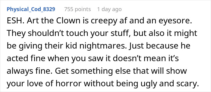 Parents Believe Creepy Clown Doormat Is Too Scary For Their Young Son, Start Crossing Boundaries Parents Believe Creepy Clown Doormat Is Too Scary For Their Young Son, Start Crossing Boundaries