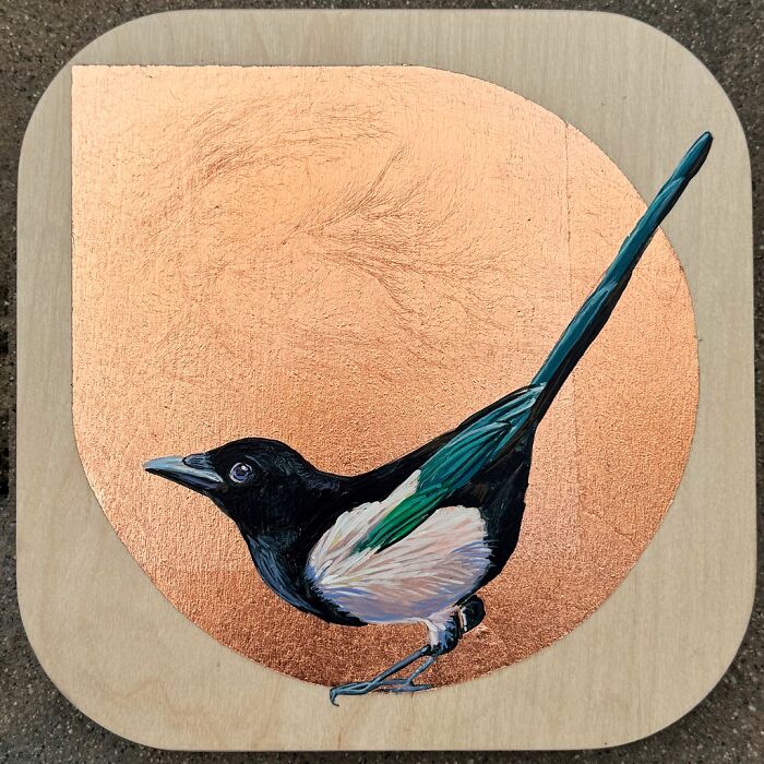 This Artist Gives Traditional Bird Painting A Fresh, Sparkling Twist (26 Pics)