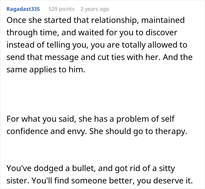 Woman Finds Out Her Own Sister Betrayed Her With Her BF, Unloads Everything She’s Ever Held Back