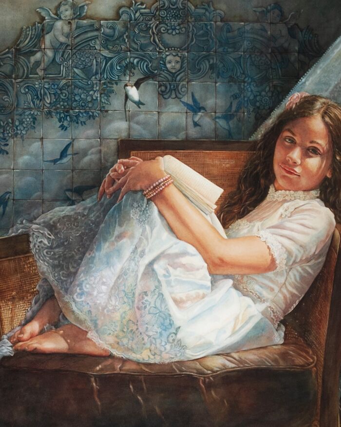 This Self-Taught Watercolor Artist Captures Feminine Grace, Natural Light, And Emotional Symbolism In Stunning Detail (22 Pics)