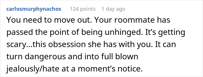 &ldquo;You&rsquo;re Never Going To Be Me&rdquo;: Woman Snaps At Roommate Who&rsquo;s Obsessed With Her Weight And Body
