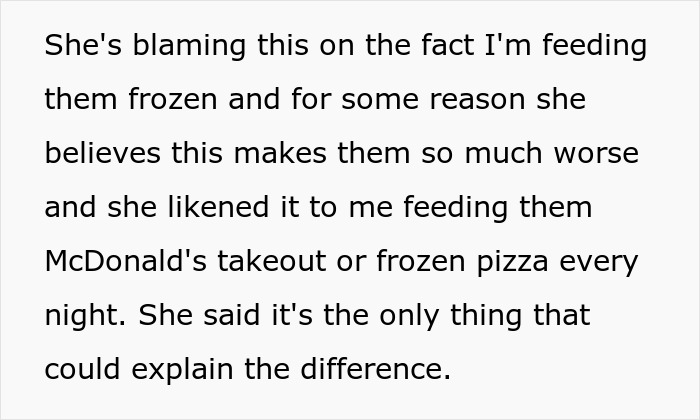 Guy’s Mistress-Turned-Wife Keeps Insulting His Ex’s Frozen Food, Whines As She Brutally Snubs Her