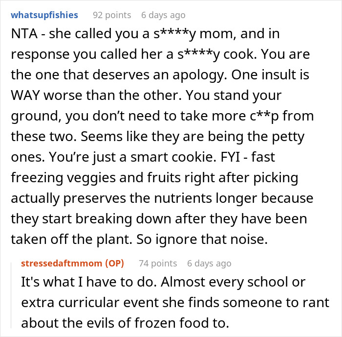 Guy’s Mistress-Turned-Wife Keeps Insulting His Ex’s Frozen Food, Whines As She Brutally Snubs Her