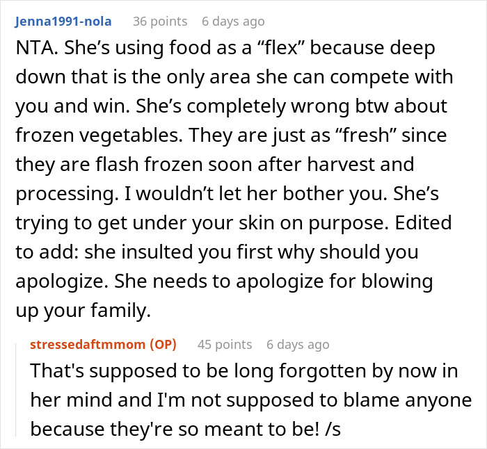 Guy’s Mistress-Turned-Wife Keeps Insulting His Ex’s Frozen Food, Whines As She Brutally Snubs Her