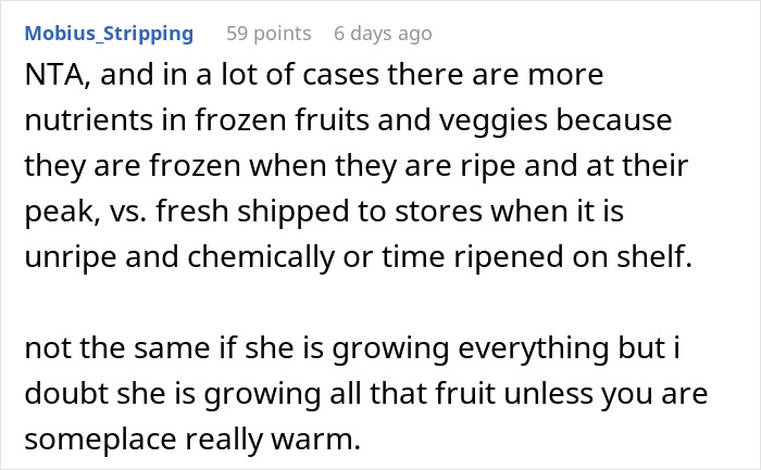 Guy’s Mistress-Turned-Wife Keeps Insulting His Ex’s Frozen Food, Whines As She Brutally Snubs Her