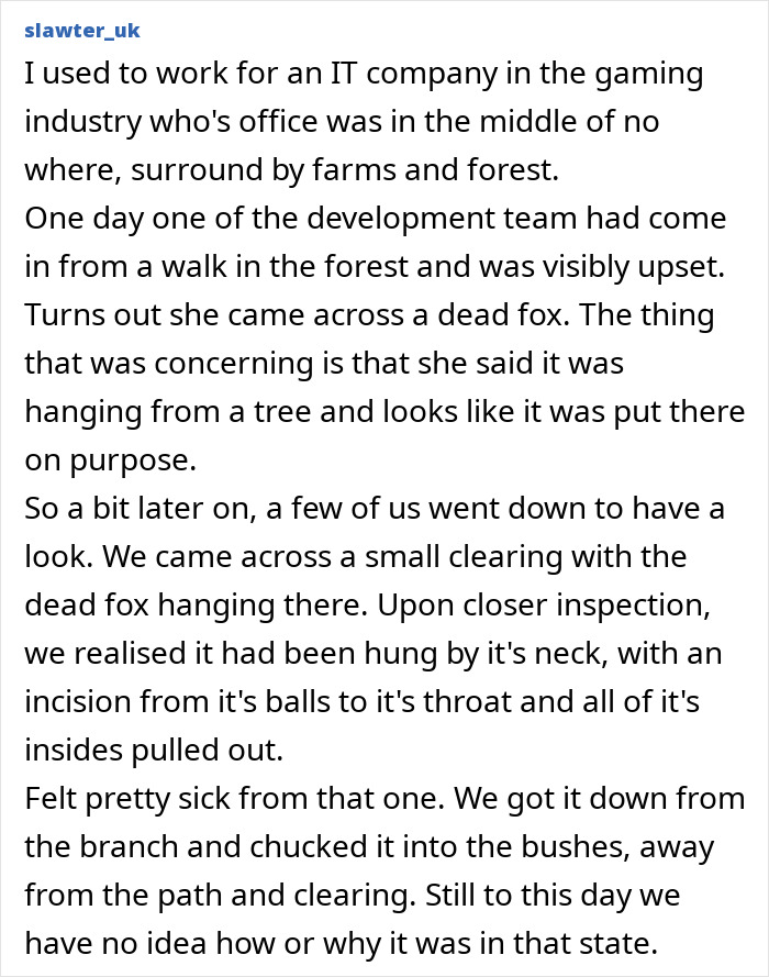 55 Horrifying Tales Of Folks Exploring Creepy Remote Areas And Immediately Regretting It