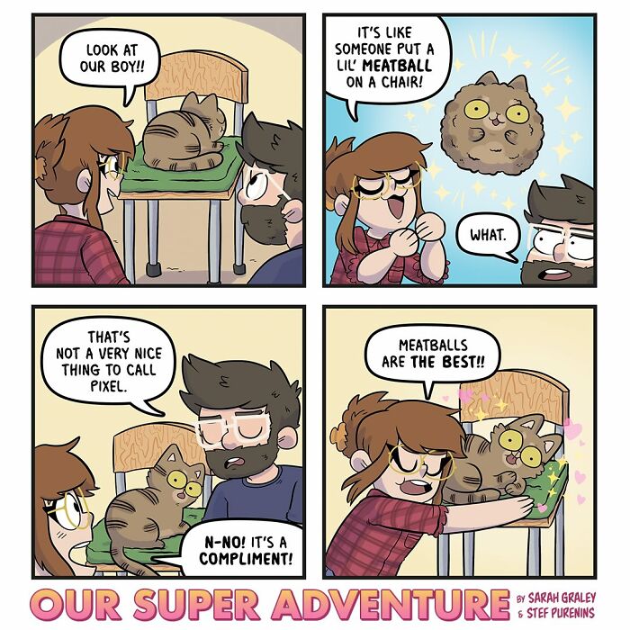Love And Cats: 50 Hilariously Relatable Comics By Sarah Graley, Inspired By Real-Life Moments (New Pics)
