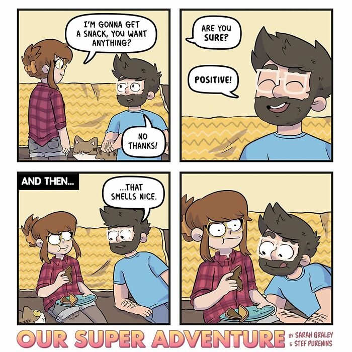 Love And Cats: 50 Hilariously Relatable Comics By Sarah Graley, Inspired By Real-Life Moments (New Pics)