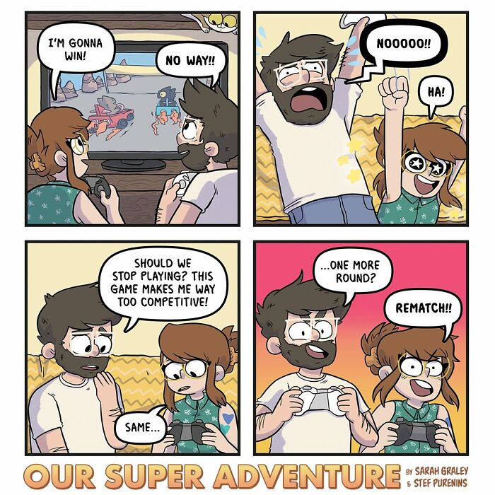 Love And Cats: 50 Hilariously Relatable Comics By Sarah Graley, Inspired By Real-Life Moments (New Pics)
