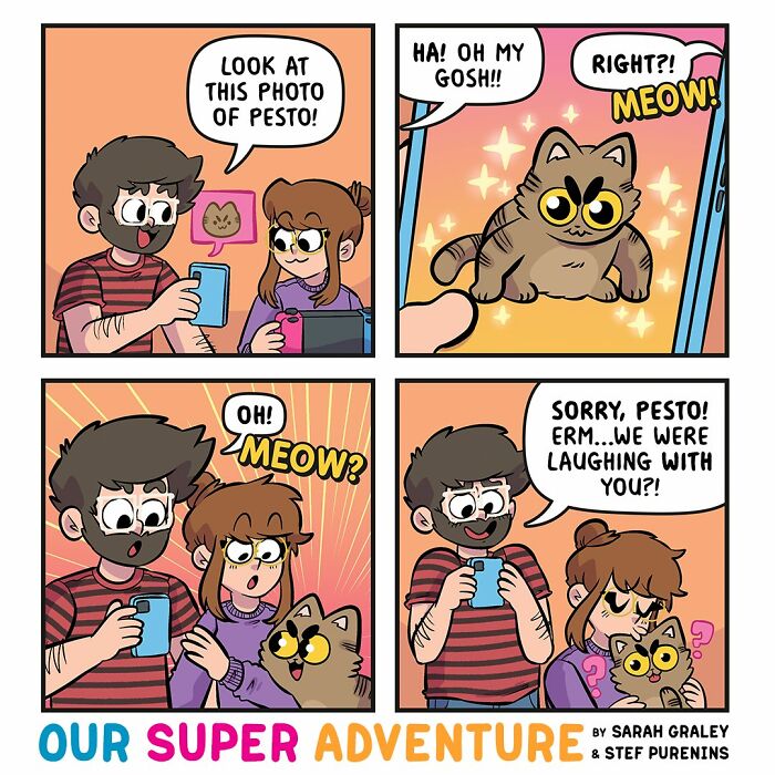 Love And Cats: 50 Hilariously Relatable Comics By Sarah Graley, Inspired By Real-Life Moments (New Pics)