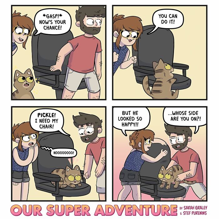 Love And Cats: 50 Hilariously Relatable Comics By Sarah Graley, Inspired By Real-Life Moments (New Pics)