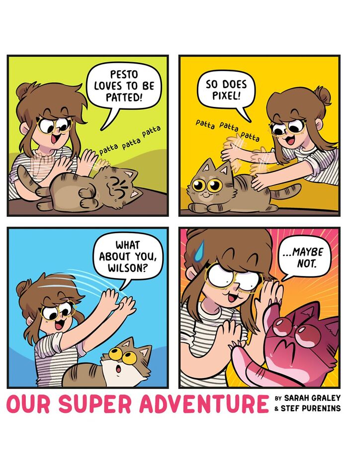 Love And Cats: 50 Hilariously Relatable Comics By Sarah Graley, Inspired By Real-Life Moments (New Pics)
