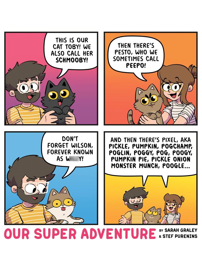 Love And Cats: 50 Hilariously Relatable Comics By Sarah Graley, Inspired By Real-Life Moments (New Pics)