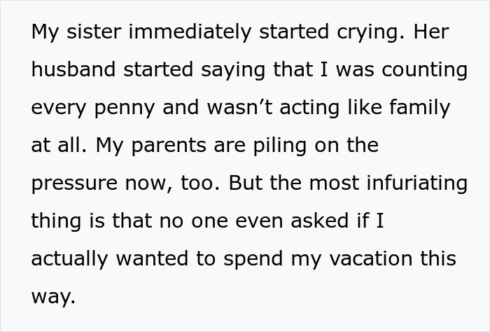 Sis Goes On Vacay While Deep In Debt To Her Brother, Then Calls Him Selfish For Refusing To Babysit