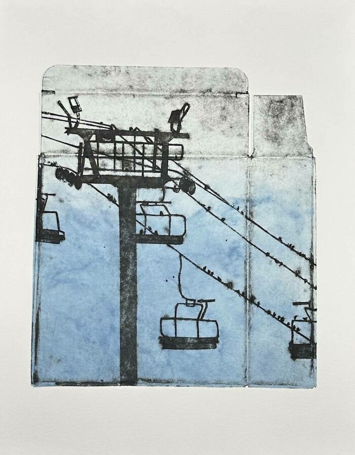 This Artist Creates Stunning Collagraph Prints Using Recycled Cardboard And Found Materials (25 Pics)