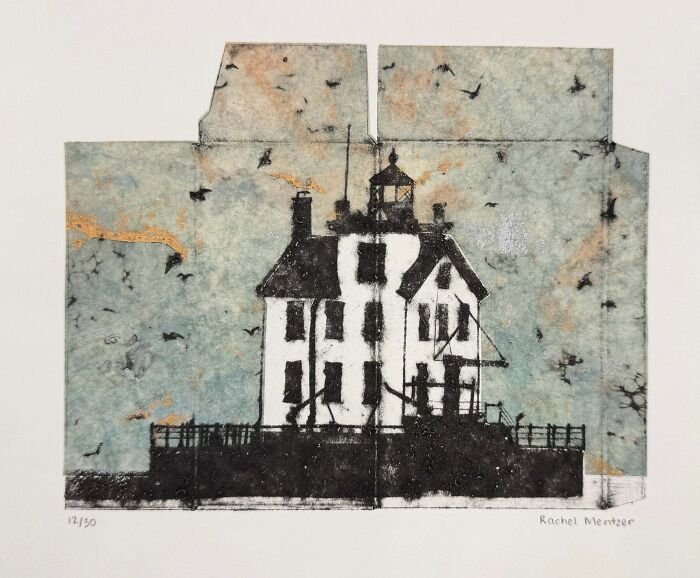 This Artist Creates Stunning Collagraph Prints Using Recycled Cardboard And Found Materials (25 Pics)
