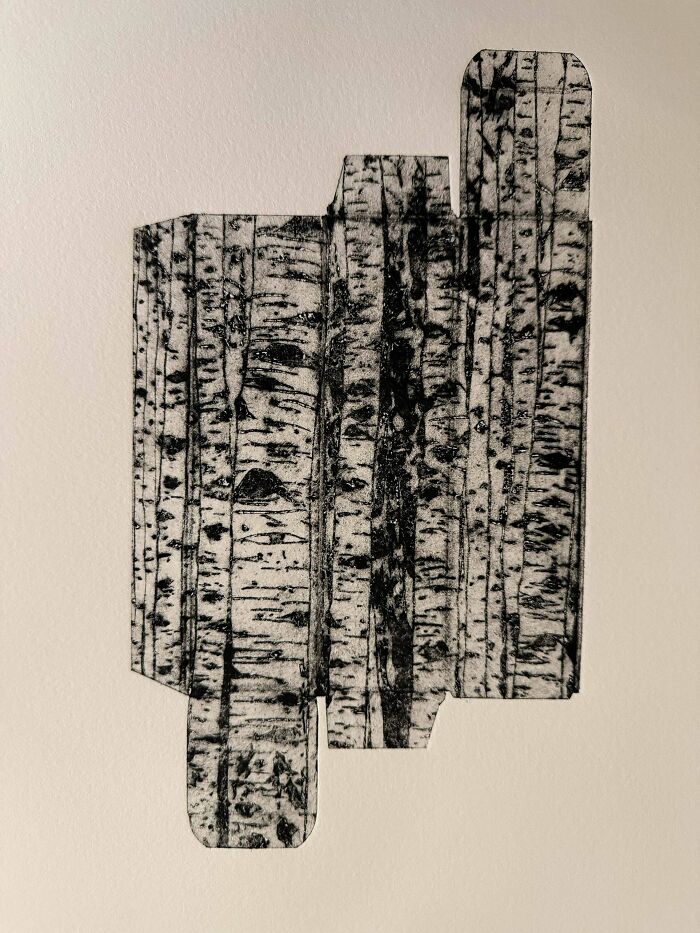 This Artist Creates Stunning Collagraph Prints Using Recycled Cardboard And Found Materials (25 Pics)