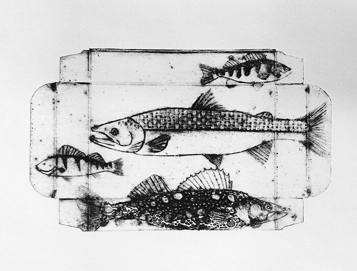 This Artist Creates Stunning Collagraph Prints Using Recycled Cardboard And Found Materials (25 Pics)