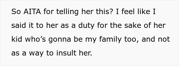 BIL Tells “Smug Perfectionist” SIL If She Doesn’t Change, It Will Affect Her Future Kid, She’s Hurt