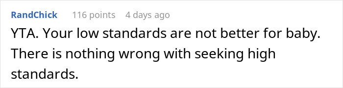 BIL Tells “Smug Perfectionist” SIL If She Doesn’t Change, It Will Affect Her Future Kid, She’s Hurt