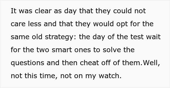 “The Way They Panicked Was Kind Of Cute”: Teacher Gets Petty Revenge On Cheating Students