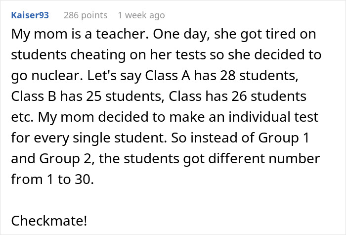 “The Way They Panicked Was Kind Of Cute”: Teacher Gets Petty Revenge On Cheating Students