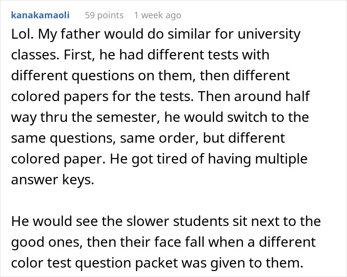 “The Way They Panicked Was Kind Of Cute”: Teacher Gets Petty Revenge On Cheating Students