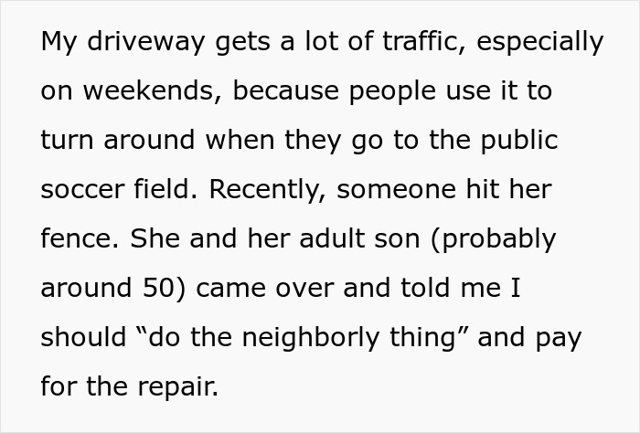 Man Shocked By How Neighbors React To Him Refusing To Pay For Their Fence