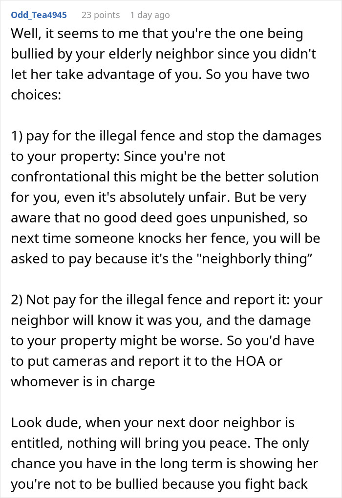 Man Shocked By How Neighbors React To Him Refusing To Pay For Their Fence