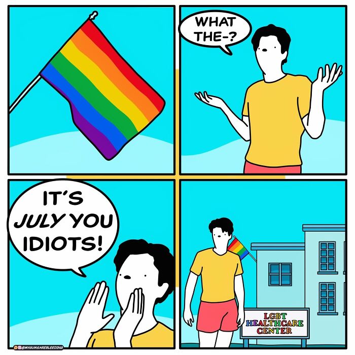 This Artist Uses Dark Humor To Tackle Social Issues And Politics In 43 New Comics