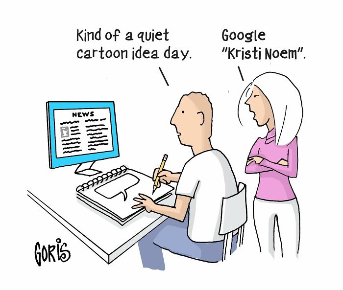 40 Thought-Provoking Cartoons About Society, Politics, And Human Behavior By Dennis Goris (New Pics)