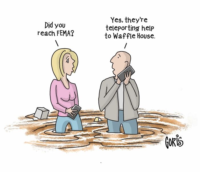 40 Thought-Provoking Cartoons About Society, Politics, And Human Behavior By Dennis Goris (New Pics)