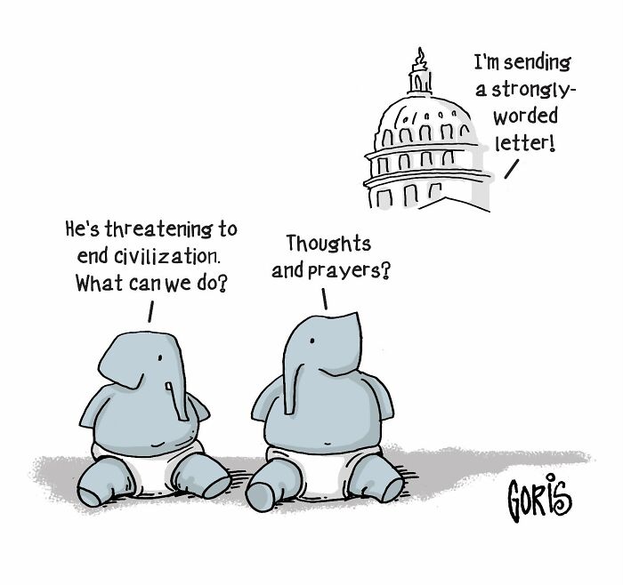 40 Thought-Provoking Cartoons About Society, Politics, And Human Behavior By Dennis Goris (New Pics)