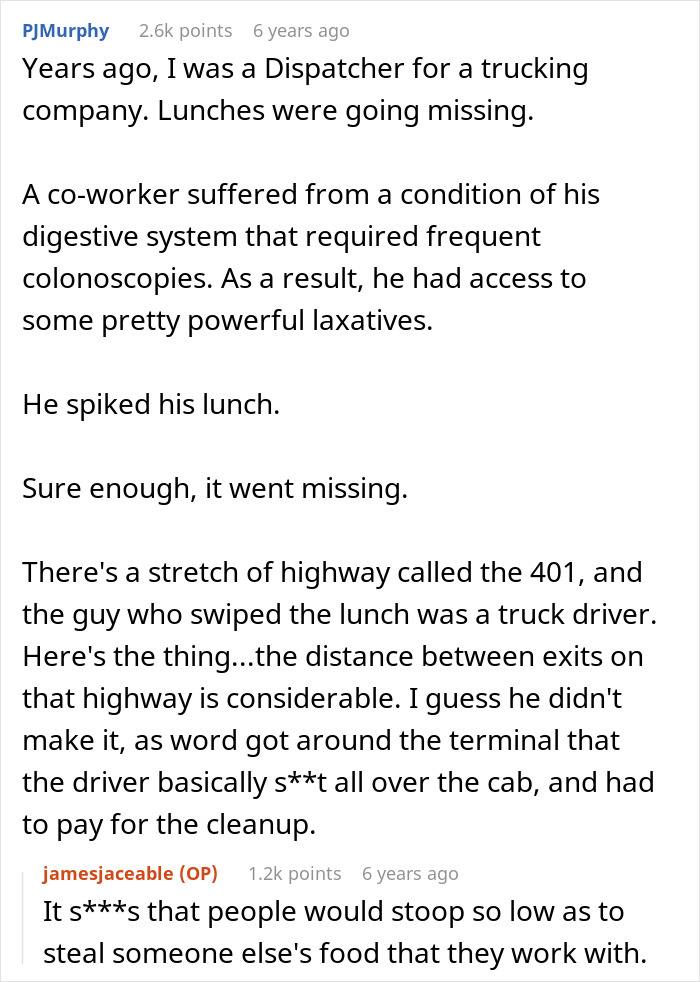 Office Food Thief Steals Ghost Pepper Chili And Runs To HR, Accidentally Speeds Up Their Own Firing