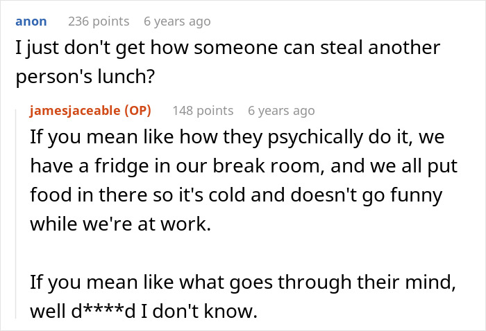 Office Food Thief Steals Ghost Pepper Chili And Runs To HR, Accidentally Speeds Up Their Own Firing