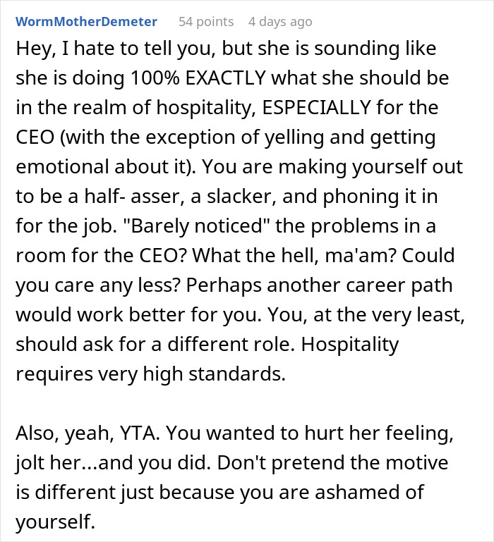 BIL Tells “Smug Perfectionist” SIL If She Doesn’t Change, It Will Affect Her Future Kid, She’s Hurt