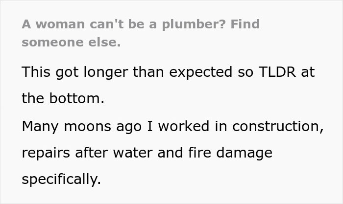 Company Finds Out A Year Later Their Revenge On A Guy Who Made Their Woman Plumber Cry Was A Success