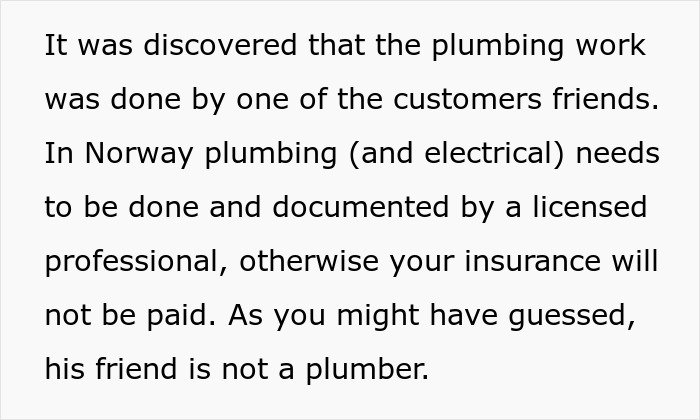 Company Finds Out A Year Later Their Revenge On A Guy Who Made Their Woman Plumber Cry Was A Success