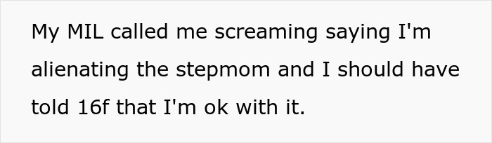Woman Says 16YO Can Call Stepmom ‘Mom’ Even If She’s Not OK With It, Ex-MIL Goes Ballistic On Her