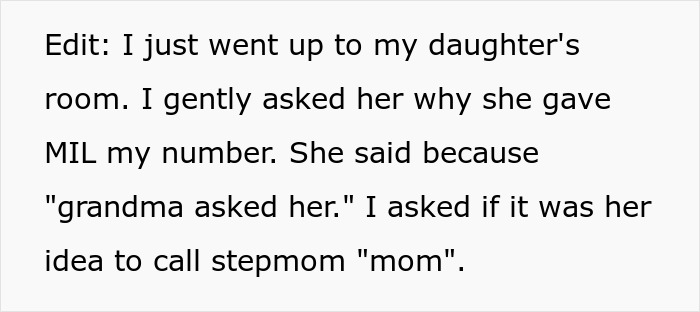 Woman Says 16YO Can Call Stepmom ‘Mom’ Even If She’s Not OK With It, Ex-MIL Goes Ballistic On Her