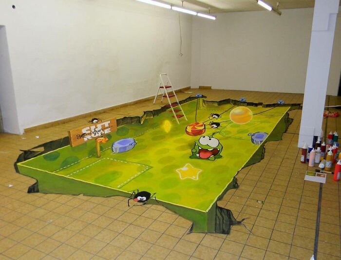 This Artist Turns Ordinary Streets Into Deep Holes, Oceans, And Wild Illusions (75 Pics)