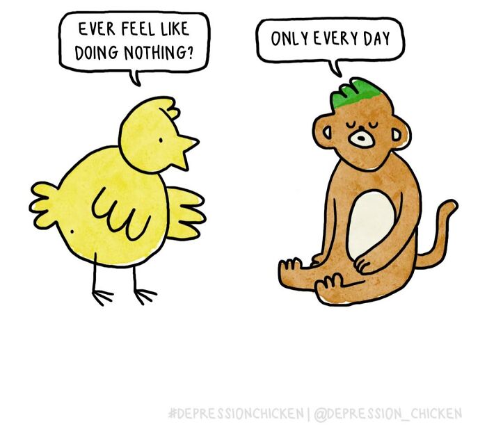 61 New Comics About Mental Health And Everyday Life By &lsquo;Depression Chicken&rsquo;