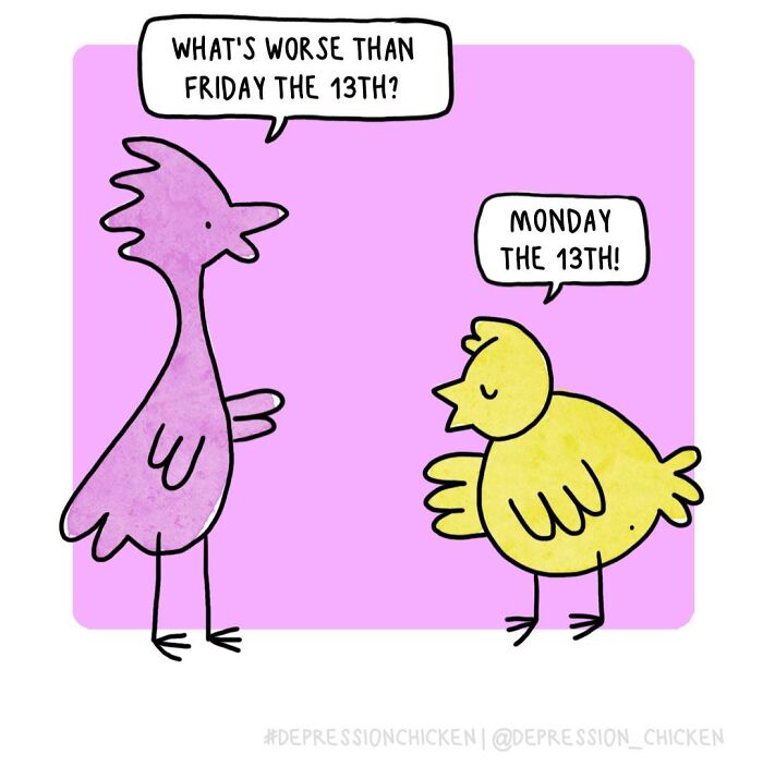61 New Comics About Mental Health And Everyday Life By &lsquo;Depression Chicken&rsquo;