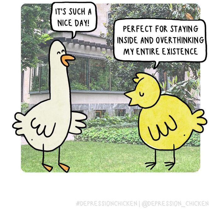 61 New Comics About Mental Health And Everyday Life By &lsquo;Depression Chicken&rsquo;