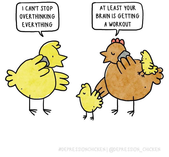 61 New Comics About Mental Health And Everyday Life By &lsquo;Depression Chicken&rsquo;