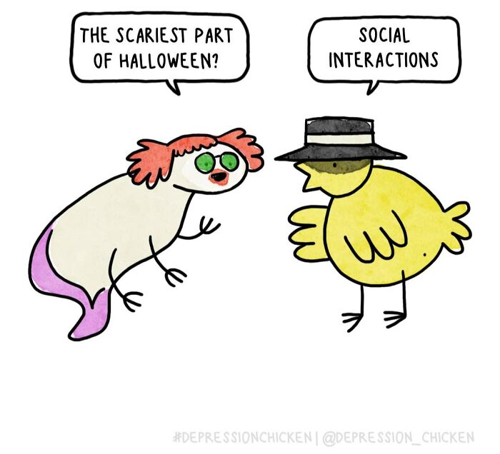 61 New Comics About Mental Health And Everyday Life By &lsquo;Depression Chicken&rsquo;