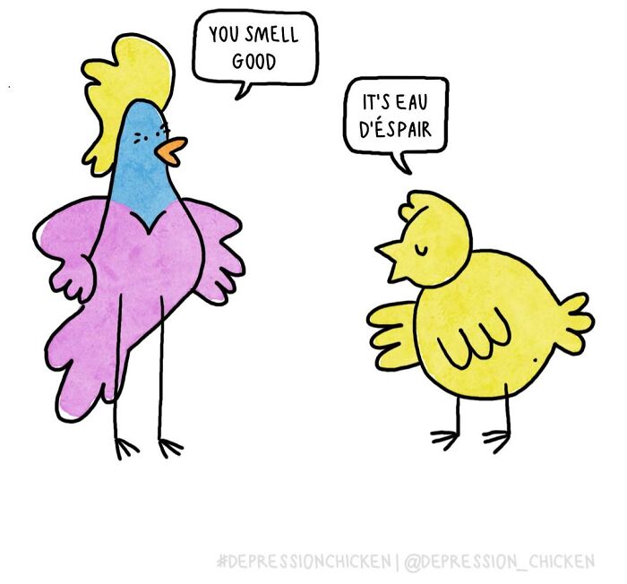 61 New Comics About Mental Health And Everyday Life By &lsquo;Depression Chicken&rsquo;