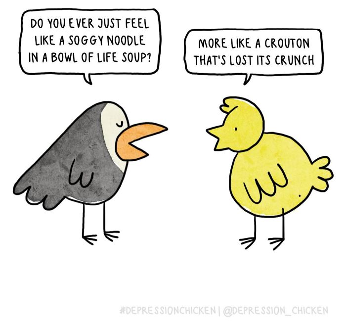 61 New Comics About Mental Health And Everyday Life By &lsquo;Depression Chicken&rsquo;