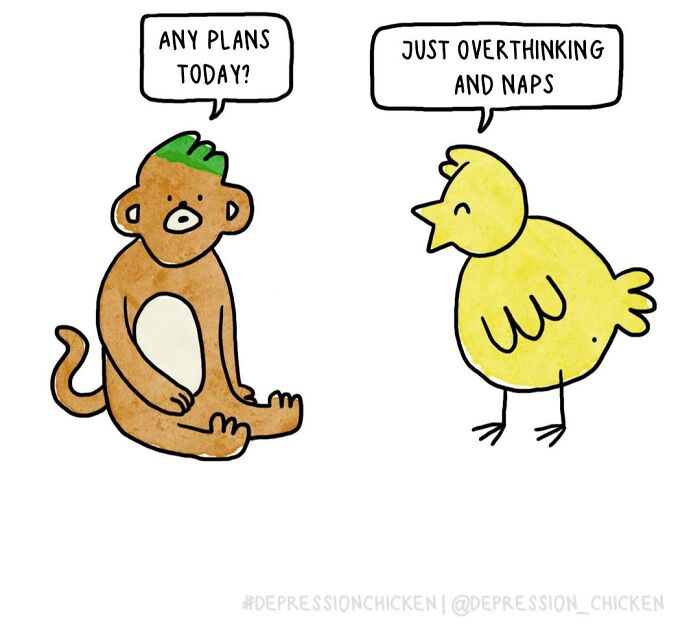 61 New Comics About Mental Health And Everyday Life By &lsquo;Depression Chicken&rsquo;
